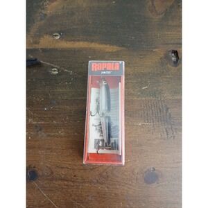 Rapala J 7 S Jointed Floating Fishing Lure Silver Black